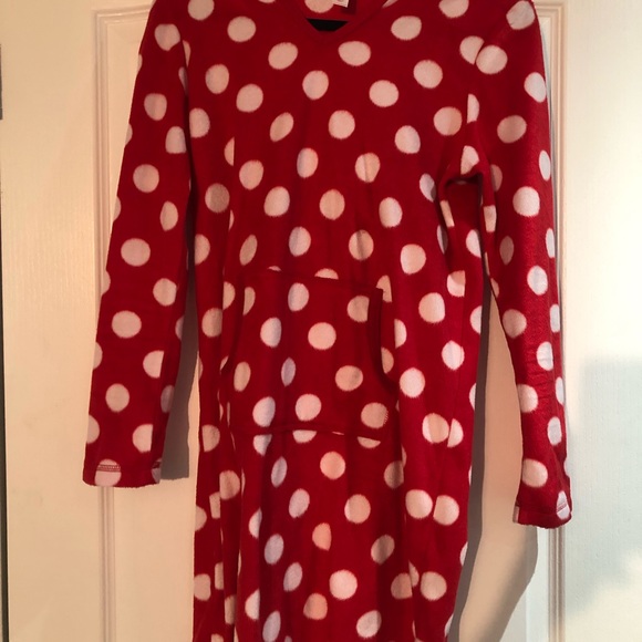 Justice Reindeer Hooded Sleepwear Size 20 - Picture 2 of 3